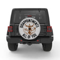 SARCASTIC JESUS WHITE TIRE COVER
