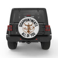 SARCASTIC JESUS BLACK TIRE COVER