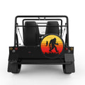 SASQUATCH FISHING BLACK TIRE COVER FOR MOKE
