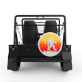 SASQUATCH FISHING WHITE CARBON FIBER TIRE COVER FOR MOKE