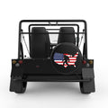 SASQUATCH UNITED STATES BLACK TIRE COVER FOR MOKE