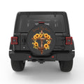 SAVED BY GRACE PEARL  WHITE CARBON FIBER TIRE COVER