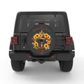 SAVED BY GRACE BLACK CARBON FIBER TIRE COVER