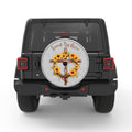 SAVED BY GRACE WHITE TIRE COVER