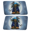 SCARY HALLOWEEN PUMPKIN QUARTER WINDOW DRIVER & PASSENGER DECALS