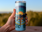 RETRO SCENIC ROUTE 20 OZ TUMBLER