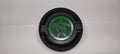 SEA TURTLE WITH PALM TREE FUEL DOOR FOR JEEP WRANGLER in Kelly Green Color