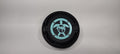 SEA TURTLE WITH PALM TREE FUEL DOOR FOR JEEP WRANGLER in Sea Foam Green Color