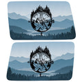 SEEK ADVENTURE LANDSCAPE COMPASS QUARTER WINDOW DRIVER & PASSENGER DECALS