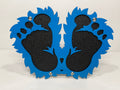 SASQUATCH FEET FOR ANY 2 INCH RECEIVER  in BLUE For Jeep Wrangler JL and JK and JT