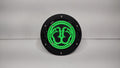 SASQUATCH FEET FUEL DOOR FOR JEEP WRANGLER in Neon Green Color