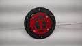 SASQUATCH FEET FUEL DOOR FOR JEEP WRANGLER in Red Color