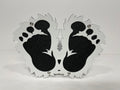 SASQUATCH FEET FOR ANY 2 INCH RECEIVER  in WHITE For Jeep Wrangler JL and JK and JT