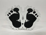 SASQUATCH FEET FOR ANY 2 INCH RECEIVER  in WHITE For Jeep Wrangler JL and JK and JT