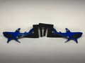SHARK FOOT PEGS FOR JEEP WRANGLER AND JEEP GLADIATOR in Blue Color