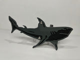 GREAT WHITE SHARK HITCH COVER FOR ANY 2 INCH RECEIVER in GREY For Jeep Wrangler JL and JK and JT