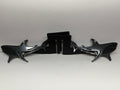SHARK FOOT PEGS FOR JEEP WRANGLER AND JEEP GLADIATOR in Grey Color