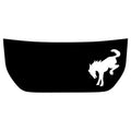 SIDE BUCKING BRONCO  FORD BRONCO HOOD DECALS