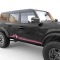 SIDE STRIPE MOUNTAINS BODY GRAPHIC DECAL FITS 2024 FORD BRONCO 4 DOOR