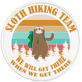 SLOTH HIKING TEAM BLACK TIRE COVER