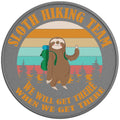 SLOTH HIKING TEAM SILVER CARBON FIBER TIRE COVER