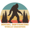 SOCIAL DISTANCING SASQUATCH