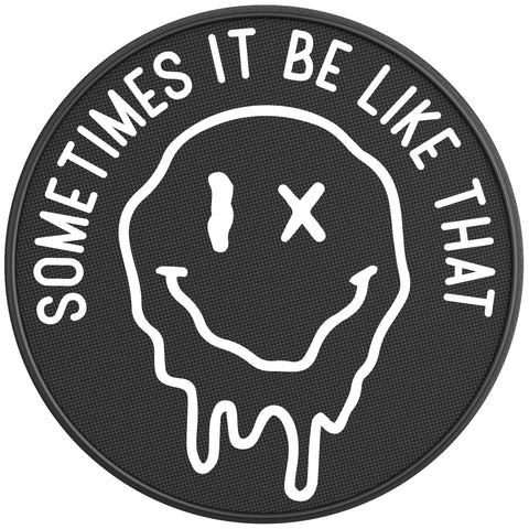 SOMETIMES IT BE LIKE THAT BLACK CARBON FIBER TIRE COVER