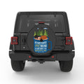 SOMETIMES THE BEAR EATS YOU BLACK CARBON FIBER TIRE COVER
