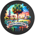 SOUTH CAROLINA BLACK TIRE COVER
