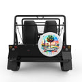 SOUTH CAROLINA WHITE TIRE COVER FOR MOKE