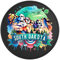 SOUTH DAKOTA BLACK TIRE COVER