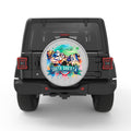 SOUTH DAKOTA WHITE TIRE COVER