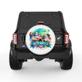 SOUTH DAKOTA WHITE TIRE COVER