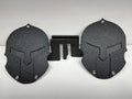 SPARTAN FOOT PEGS FOR JEEP WRANGLER AND JEEP GLADIATOR in Black Color