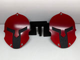 SPARTAN FOOT PEGS FOR JEEP WRANGLER AND JEEP GLADIATOR in Red Color