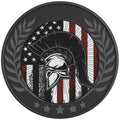SPARTAN AMERICAN SOLDIER  PEARL  WHITE CARBON FIBER TIRE COVER