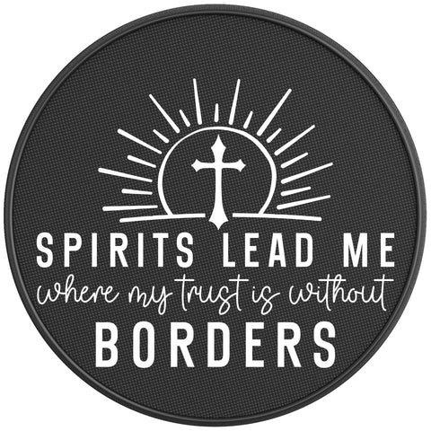 SPIRITS LEAD ME PEARL  WHITE CARBON FIBER TIRE COVER