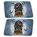 SPOOKY SCARECROW HALLOWEEN QUARTER WINDOW DRIVER & PASSENGER DECALS