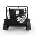 SQUIRREL BLACK CARBON FIBER TIRE COVER FOR MOKE