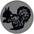 SQUIRREL SILVER CARBON FIBER TIRE COVER