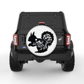 SQUIRREL WHITE TIRE COVER