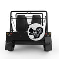 SQUIRREL WHITE TIRE COVER FOR MOKE
