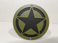 STAR IN ARMY FOR ANY 2 INCH RECEIVER  in ARMY GREEN For Jeep Wrangler JL and JK and JT