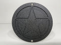 STAR IN ARMY FOR ANY 2 INCH RECEIVER  in BLACK For Jeep Wrangler JL and JK and JT