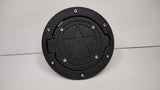 STAR FUEL DOOR FOR JEEP WRANGLER in Black Color