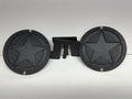 STAR FOOT PEGS FOR JEEP WRANGLER AND JEEP GLADIATOR in Black Color