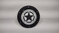 STAR FUEL DOOR FOR JEEP WRANGLER in White Color