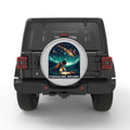 STARGAZING DREAMS WHITE TIRE COVER