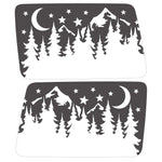 STARRY NIGHT QUARTER WINDOW DRIVER & PASSENGER DECALS