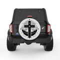 STAR CROSS PEARL  WHITE CARBON FIBER TIRE COVER